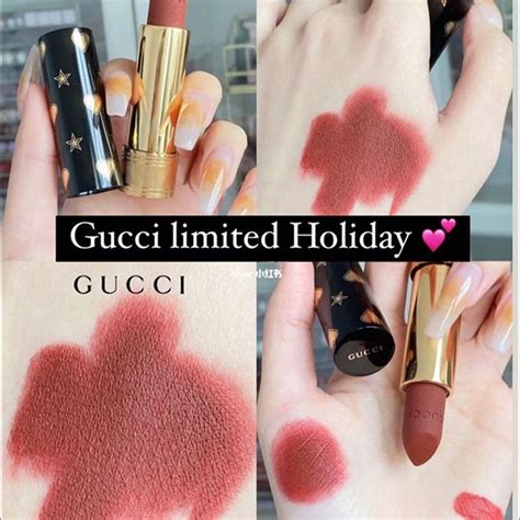 gucci holiday 2021 lipstick|Gucci elena sand.